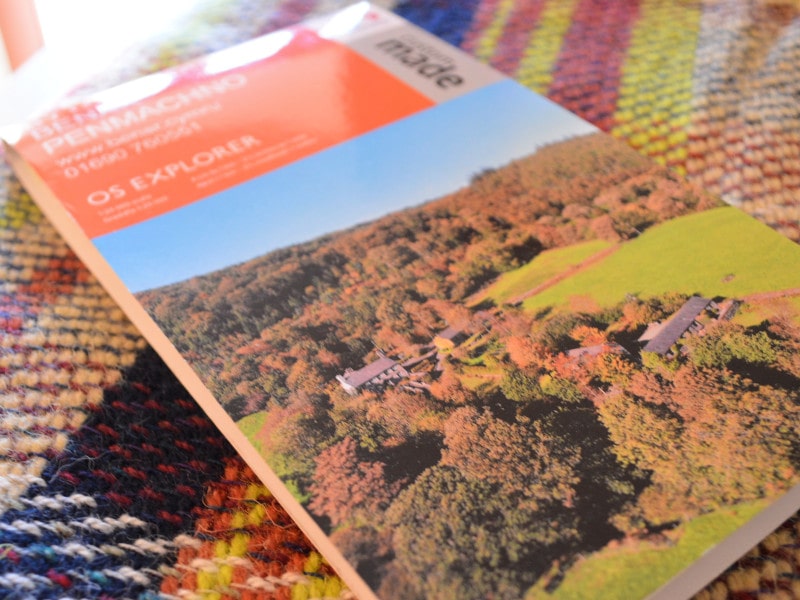 Personalised OS maps in every cottage Personalised OS maps in every cottage